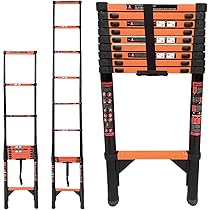 新品 伸縮はしご 耐荷重約150kg 重量約6.8kg 最大2.6m 楽天市場】【☆最大1,000円OFFcp!】はしご 伸縮 2.6m ONE STEP 伸縮